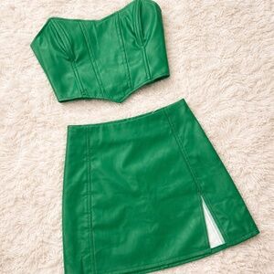 Princess Polly 2 Piece Skirt Corset Set